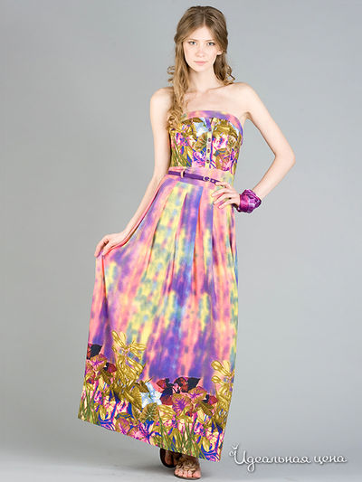 Платье Gloss, цвет цвет мультиколор
