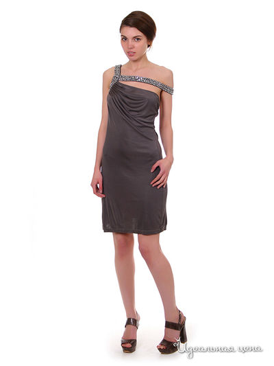 Платье Schunk&Rosenfeld, цвет цвет серо-коричневый