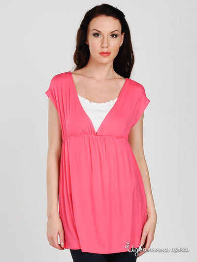 Блузка Zenana Outfitters, цвет цвет розовый