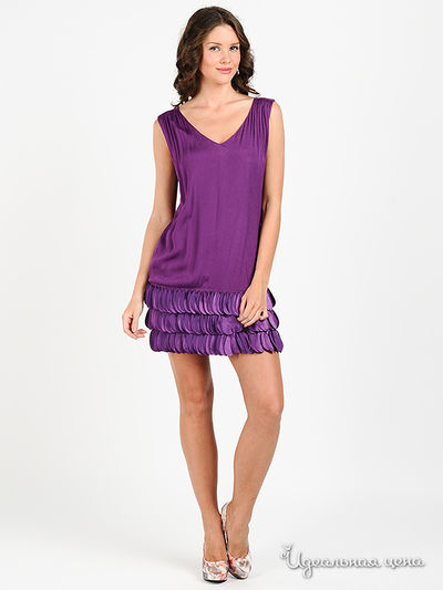 Платье Silvian Heach, цвет цвет пурпурный