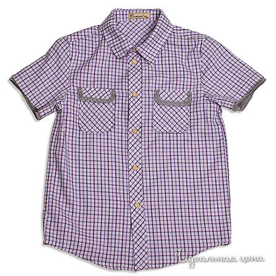 Рубашка Comusl, цвет цвет фиолетовый / белый