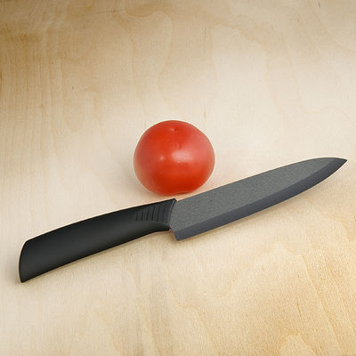 Кухонный нож керамический Шеф 145 мм, черный