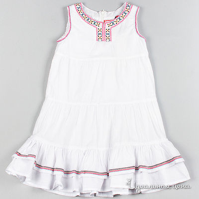 Платье Nemo&amp;Bianky для девочки, цвет белый