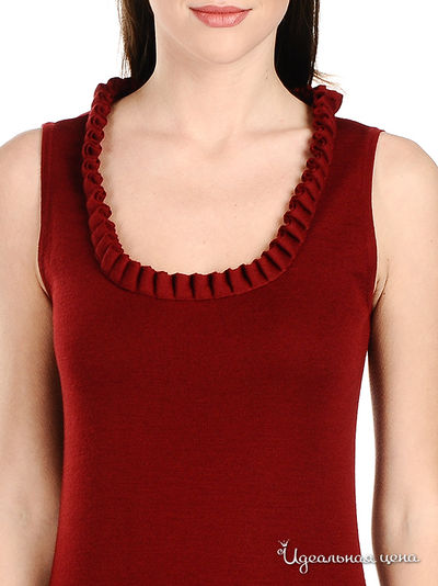 Платье Moschino MS женское, цвет бордовый
