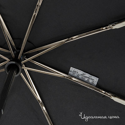 Зонт Moschino, черный с белым