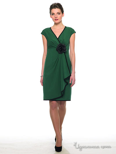 Платье Pompa, цвет цвет зеленый