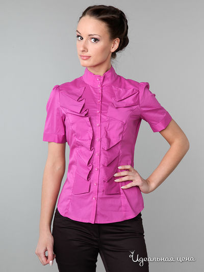 Блуза Pompa, цвет цвет цикламен