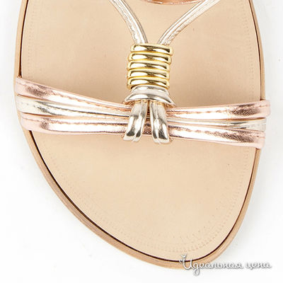 Туфли Gianmarco Benatti женские, цвет золотистый / бронзовый
