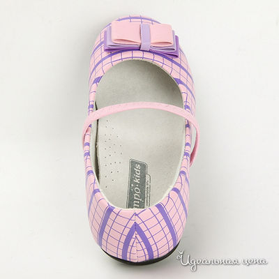 Балетки Tempo kids для девочки, цвет фиолетовый / розовый