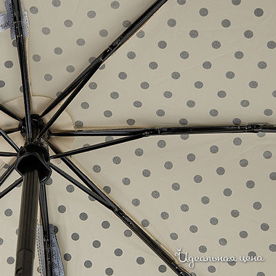 Зонт Moschino, кремовый с рюшей