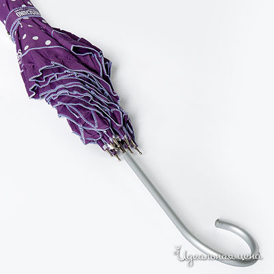 Зонт  трость Moschino женский, цвет пурпурный