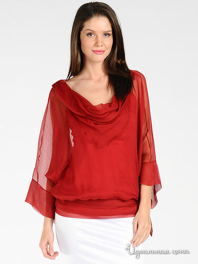 Блуза Analily, цвет цвет красный