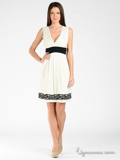 Платье Eva Franco, цвет цвет белый / черный