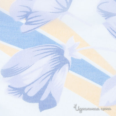 Палантин Lastoria женский, цвет голубой / желтый