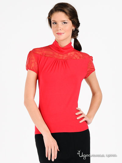Блуза Valeria Lux, цвет цвет красный