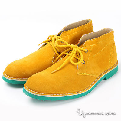 Ботинки Brudi, цвет цвет желтый