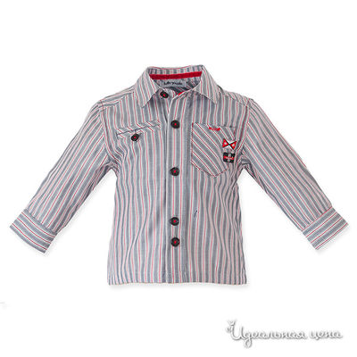 Рубашка Tutto piccolo, цвет цвет розовый / серый