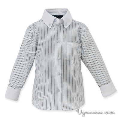 Рубашка Tutto piccolo, цвет цвет серый / белый