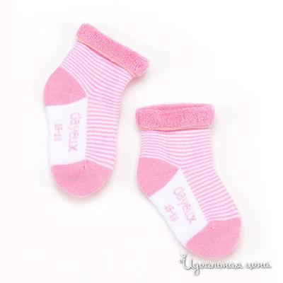 Носки Clayeux, цвет цвет розовый / белый