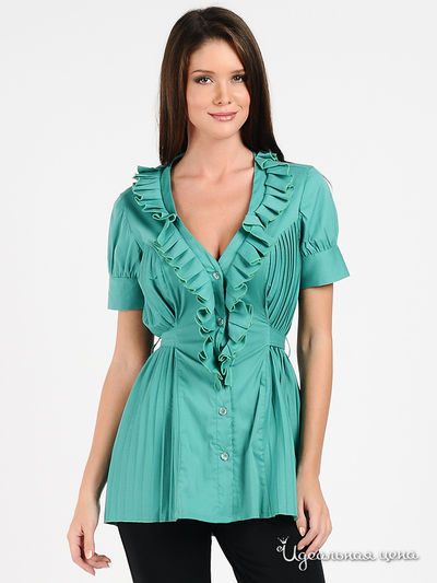 Блуза Rinascimento, цвет цвет зеленый