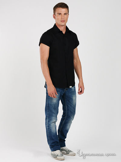 Рубашка BlYO3 мужская, цвет черный