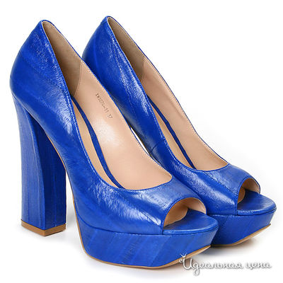 Туфли Braude, цвет цвет голубой