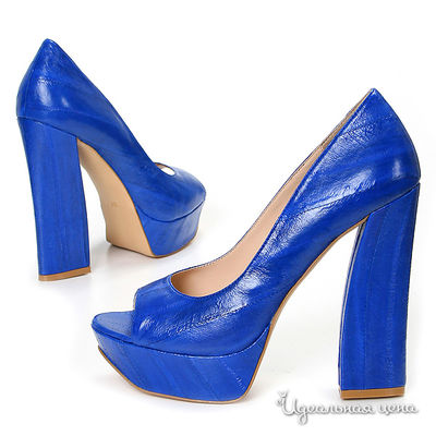 Туфли Braude женские, цвет голубой