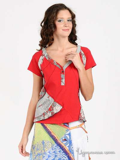 Блуза Fille des Sables, цвет цвет красный