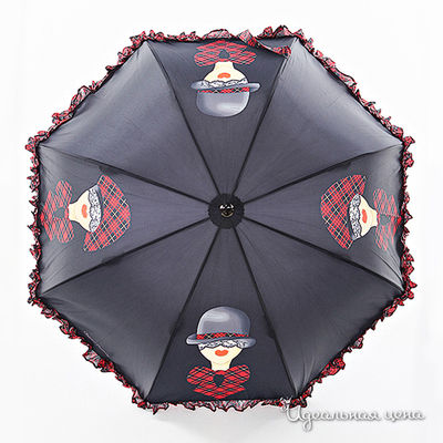Зонт-трость Chantal Tomass, цвет цвет черный