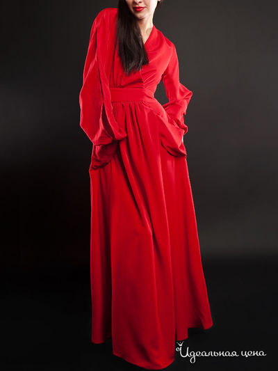 Платье Fedel, цвет цвет серый / красный