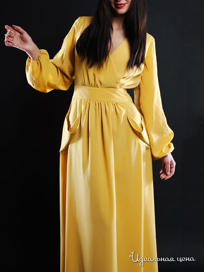 Платье Fedel, цвет цвет желтый