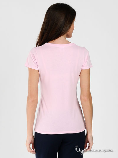 Набор футболок Fruit of the Loom женский, цвет черный / светло-розовый / белый, 3 шт.