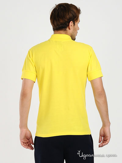 Рубашка-поло Fruit of the Loom мужская, цвет желтый