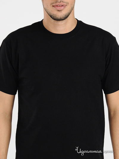 Набор футболок Fruit of the Loom мужской, цвет черный, 2 шт.