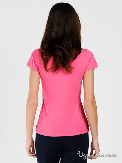 Набор футболок Fruit of the Loom женский, цвет фуксия / светло-розовый, 2 шт.