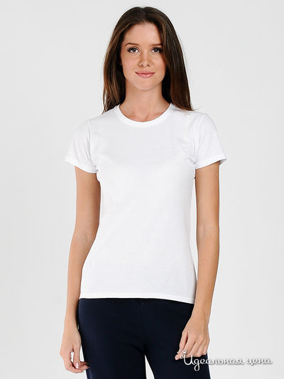 Набор футболок Fruit of the Loom женский, цвет черный / белый, 2 шт.