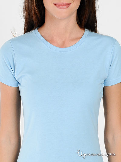 Набор футболок Fruit of the Loom женский, цвет темно-синий / голубой / серый, 3 шт.