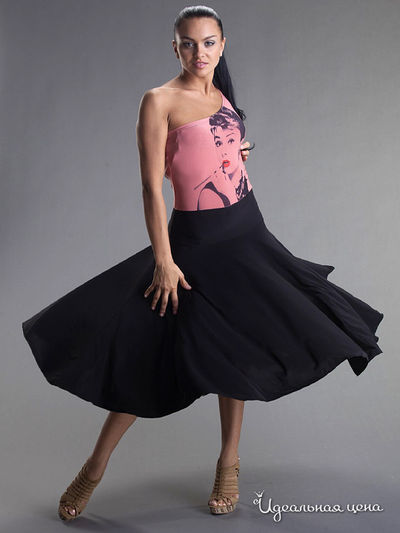 Платье Kseniya Knyazeva, цвет цвет розовый / черный