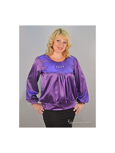 Блуза Forus, цвет цвет фиолетовый