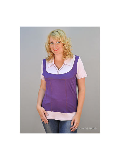 Блуза Forus, цвет цвет фиолетовый