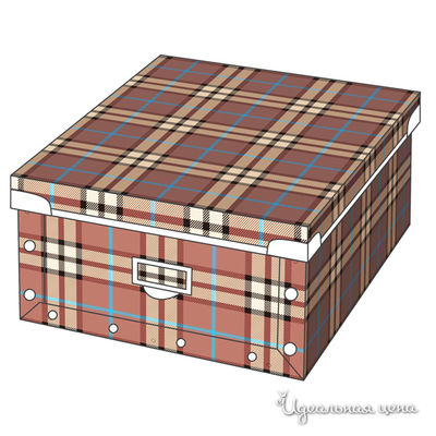 Коробка-органайзер Техоснастка, цвет цвет коричневый