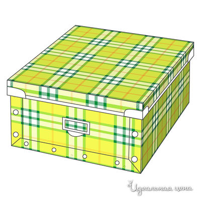 Коробка-органайзер Техоснастка, цвет цвет зеленый