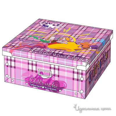 Коробка-органайзер Техоснастка, цвет цвет розовый