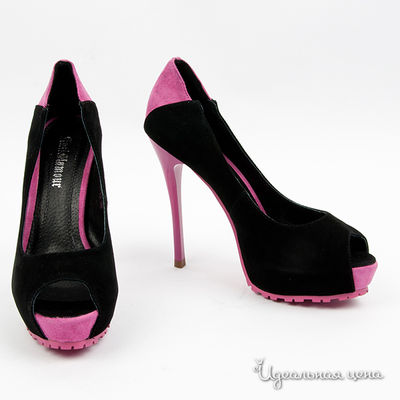 Туфли Antiglamour, цвет цвет черный / розовый