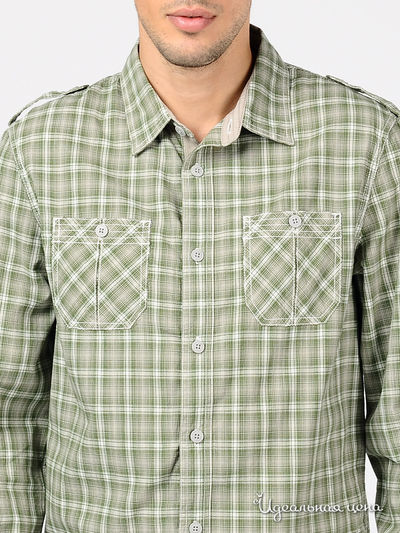 Рубашка Convers мужская, цвет зеленый