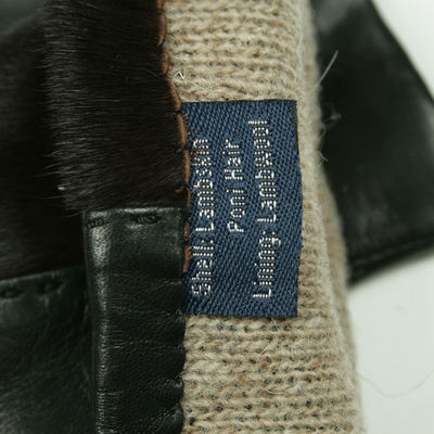 Перчатки Dali Exclusive женские, цвет темно-коричневый