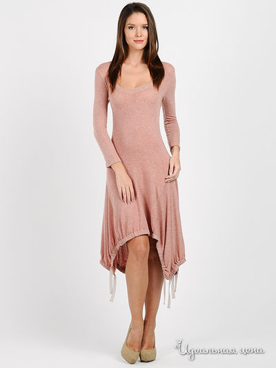 Платье-комбинезон Pois женское, цвет персиково-розовый