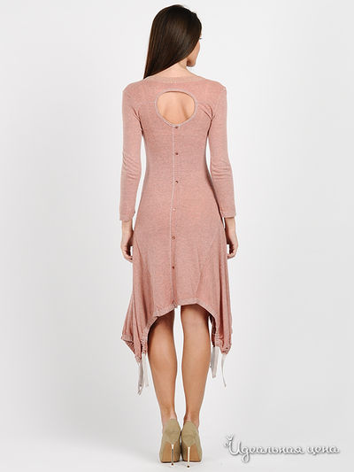 Платье-комбинезон Pois женское, цвет персиково-розовый