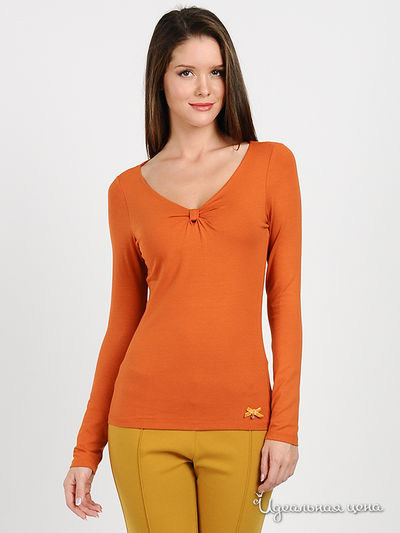 Пуловер Pois, цвет цвет терракотовый