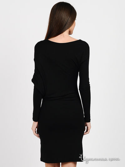 Платье Pois женское, цвет черный